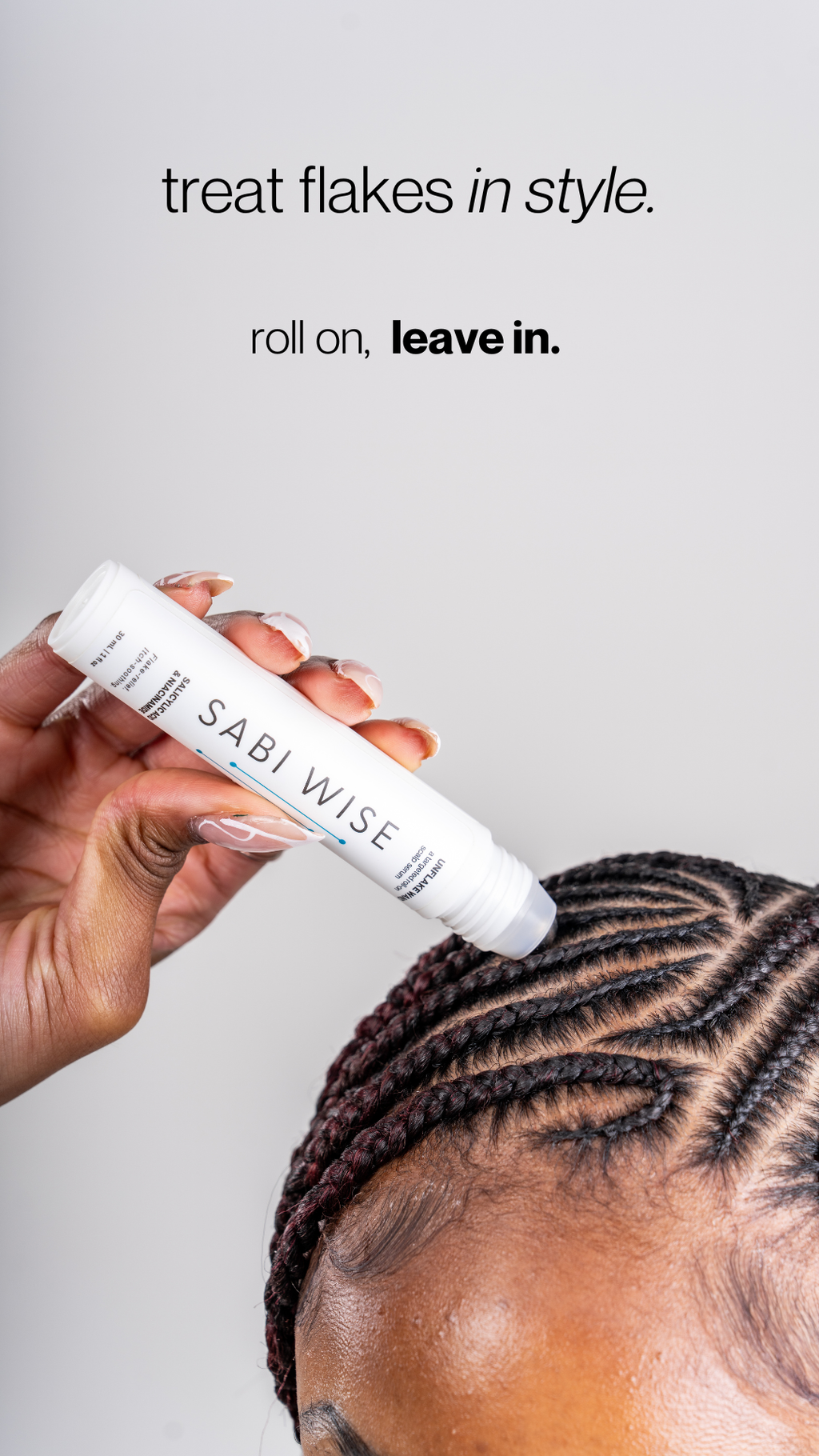 Unflake Wand™ | Scalp Exfoliant for Flakes & Buildup Between Wash Days
